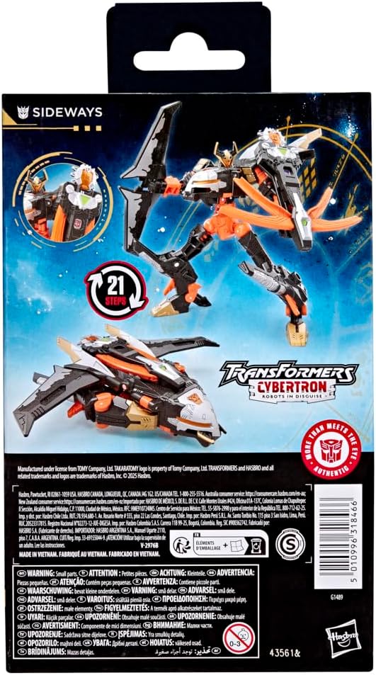 Transformers Age of the Primes Deluxe Class - Cybertron Sideways