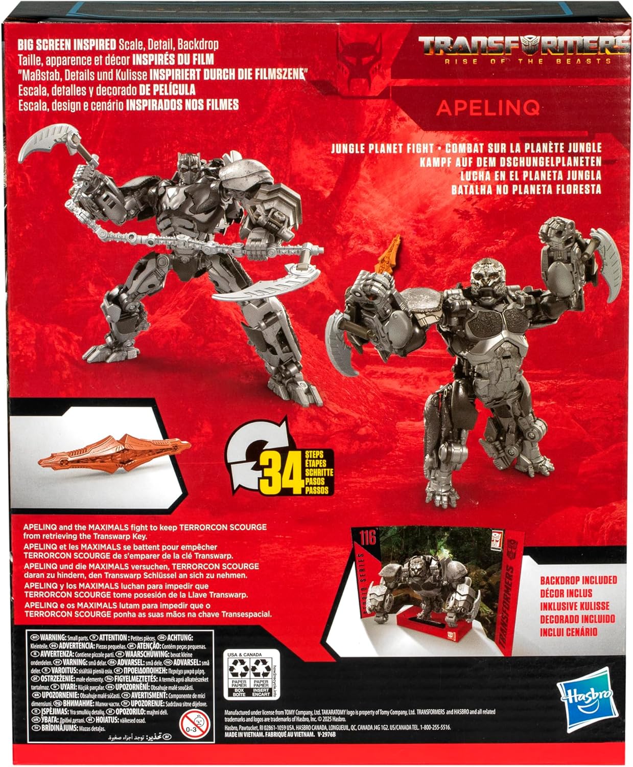 Transformers: Studio Series Leader: #116 - Rise of the Beasts Apelinq