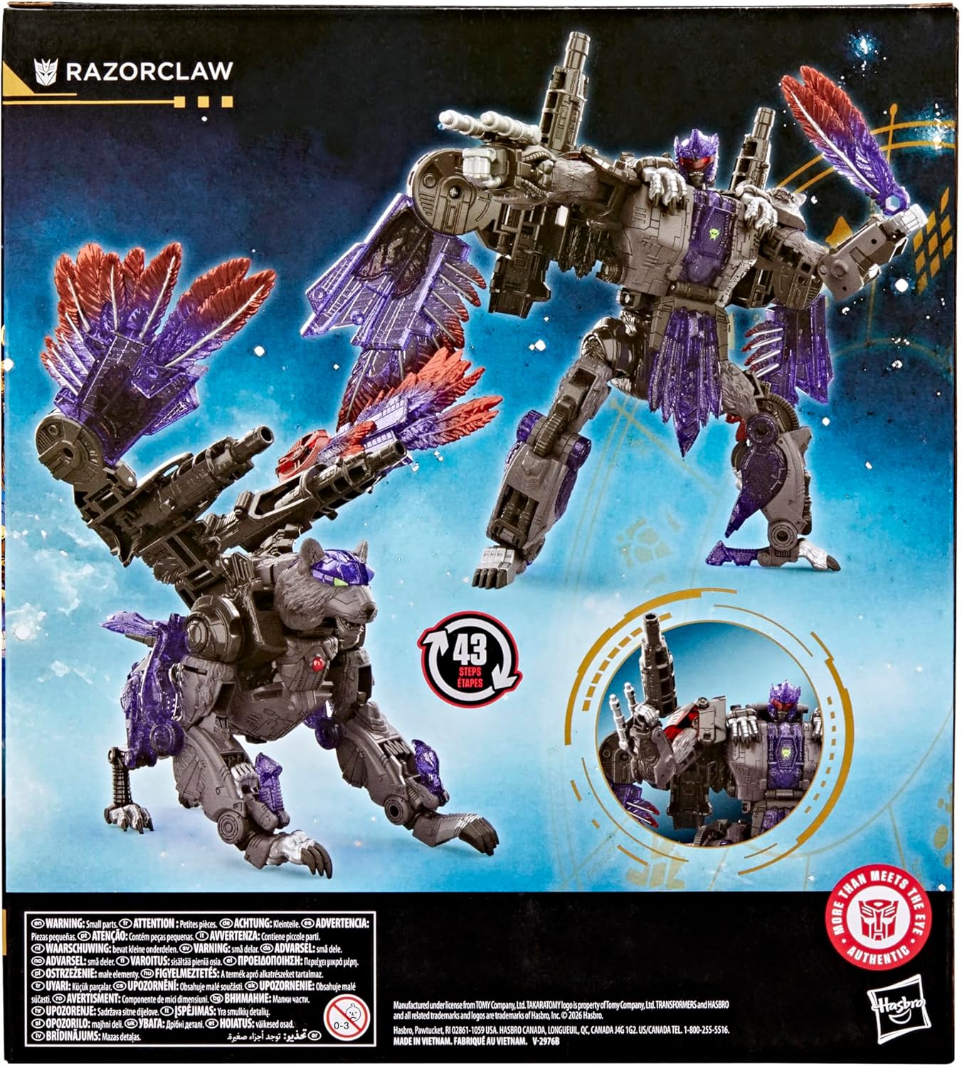 Transformers Age of the Primes Leader Class - Razorclaw