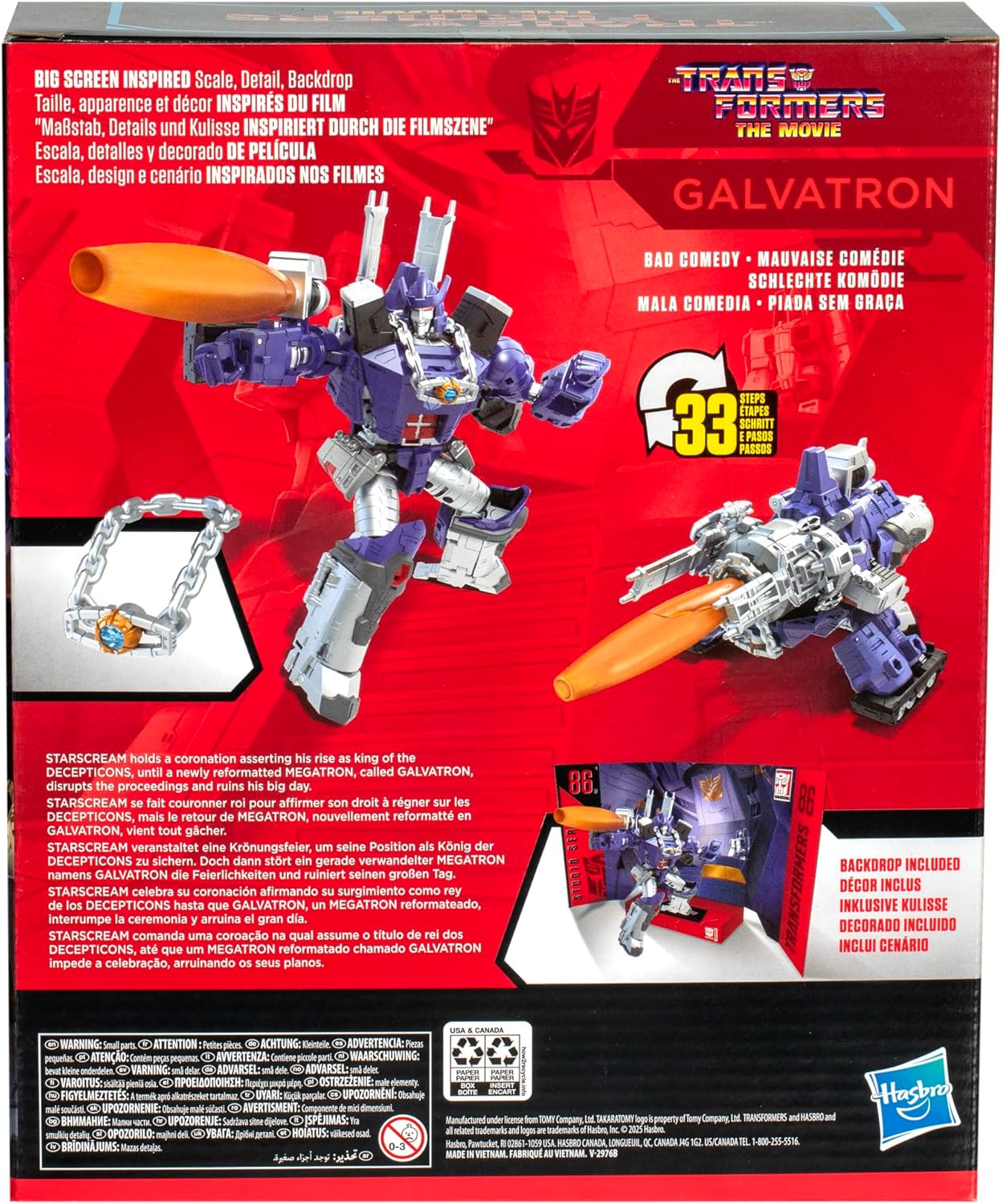 Transformers: Studio Series Leader Class # 86-31 Galvatron