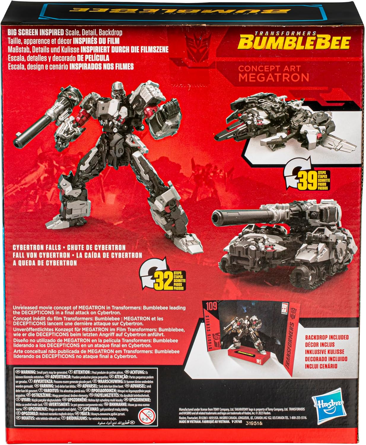 Transformers: Studio Series Leader Class #109 Concept Art Megatron