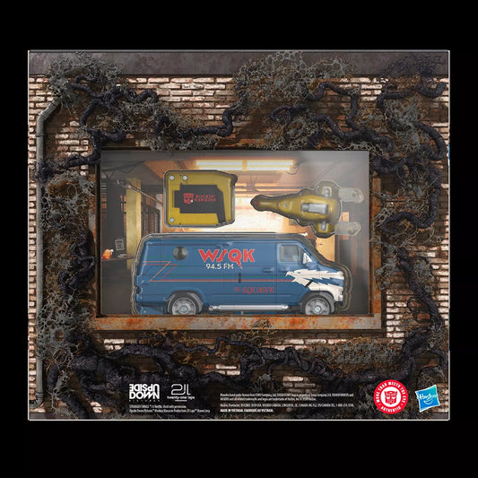 Transformers x Stranger Things Freakwency and 8-Trax Figure Set