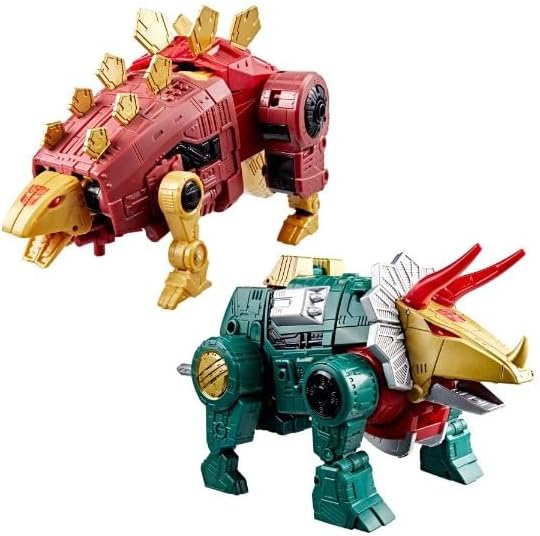 Transformers Age of Primes Leader Class G2 Universe: Dinobot Slug & Dinobot Snarl