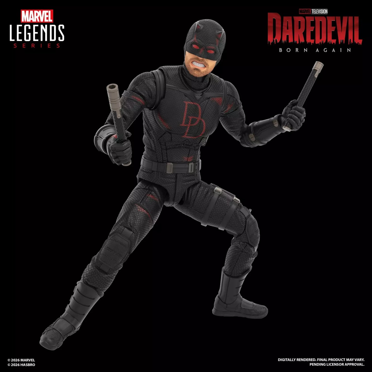 Marvel Legends Series Daredevil: Born Again Daredevil & Jessica Jones