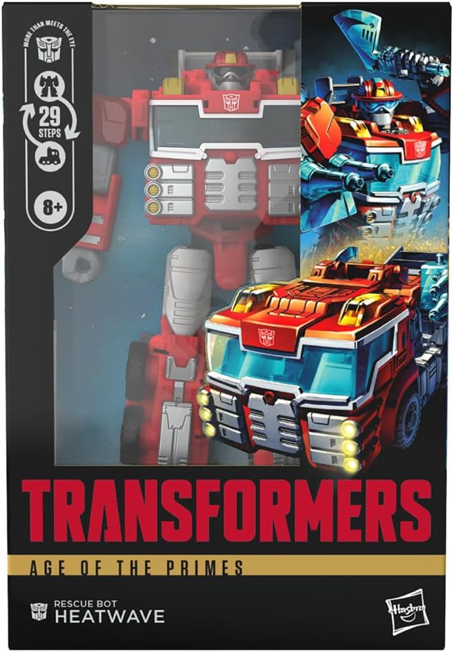 Transformers Age of the Primes Voyager Class - Rescue Bot Heatwave