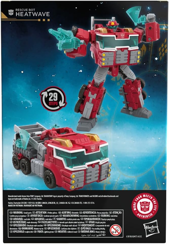 Transformers Age of the Primes Voyager Class - Rescue Bot Heatwave