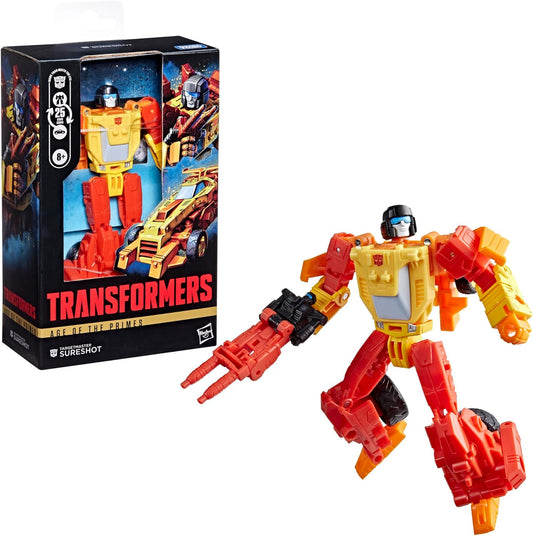 Transformers Age of the Primes Deluxe Class - Targetmaster Sureshot