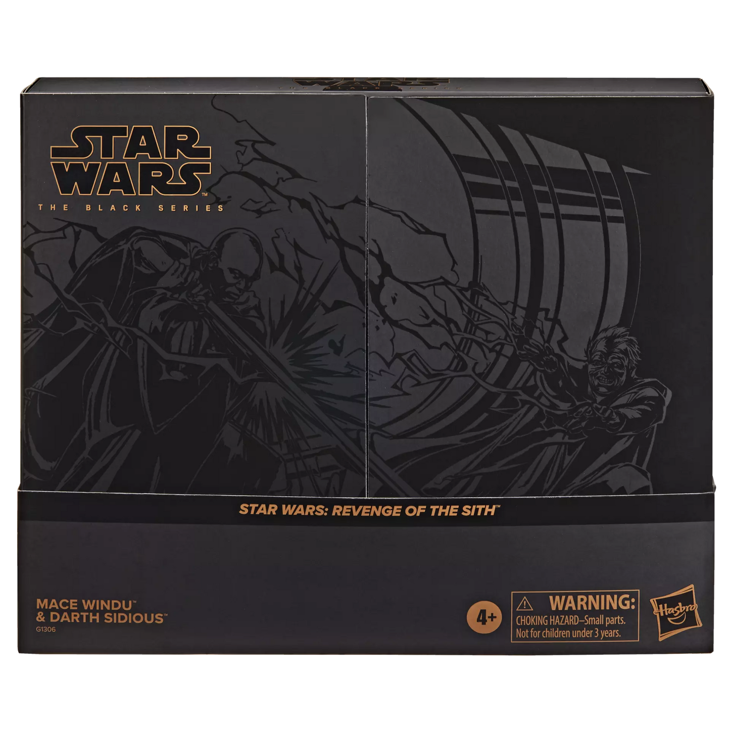 Star Wars Black Series - Mace Windu & Darth Sidious (Revenge of the Sith)