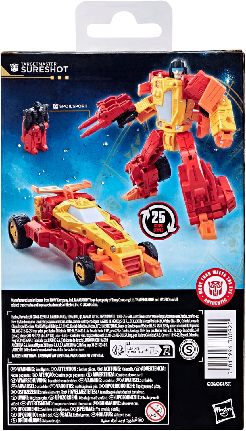 Transformers Age of the Primes Deluxe Class - Targetmaster Sureshot