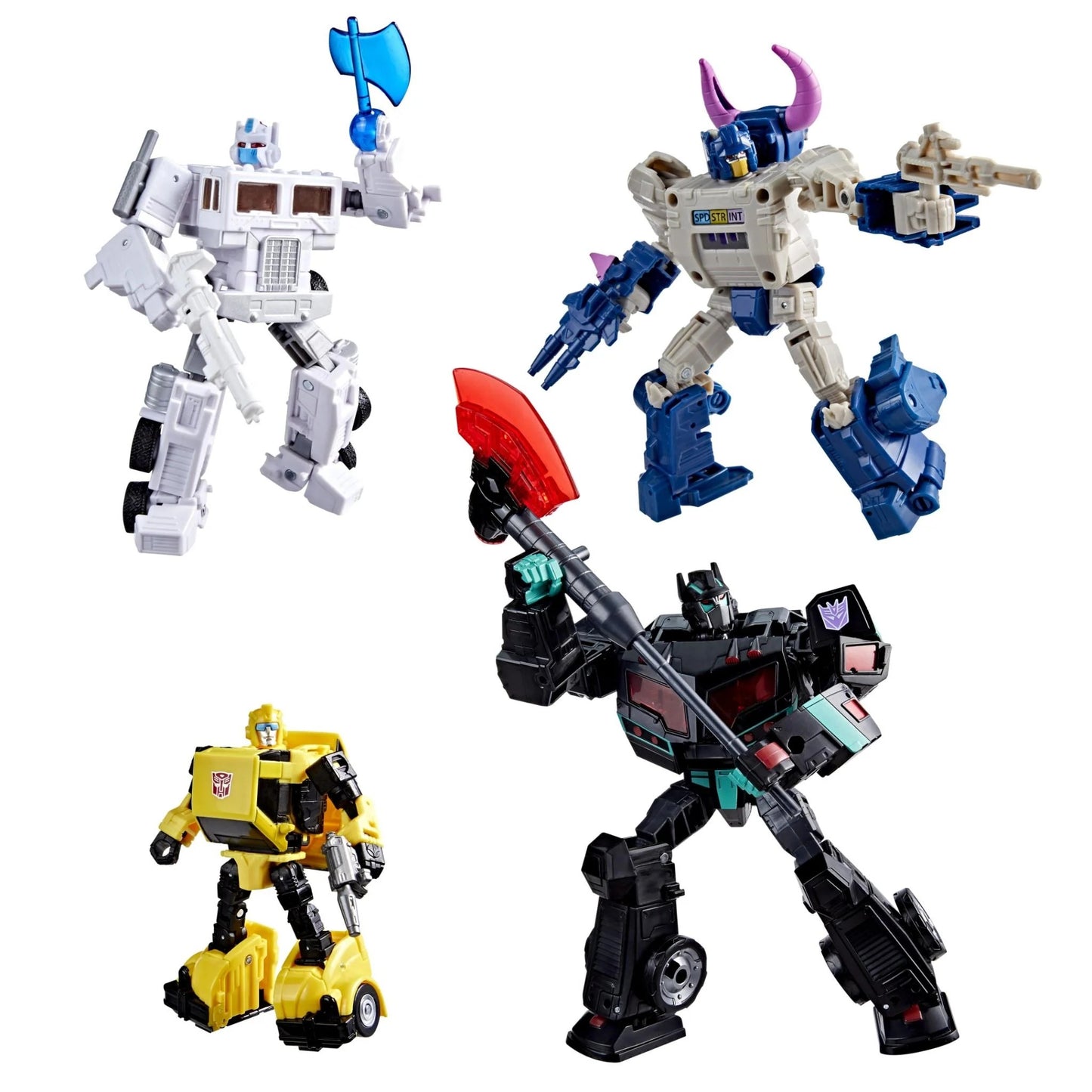 Transformers - Age Of The Primes: Autobot vs Decepticon 4-Pack