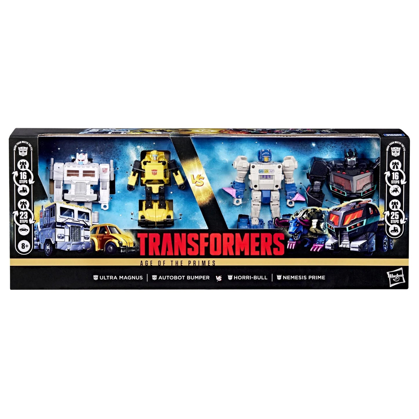 Transformers - Age Of The Primes: Autobot vs Decepticon 4-Pack