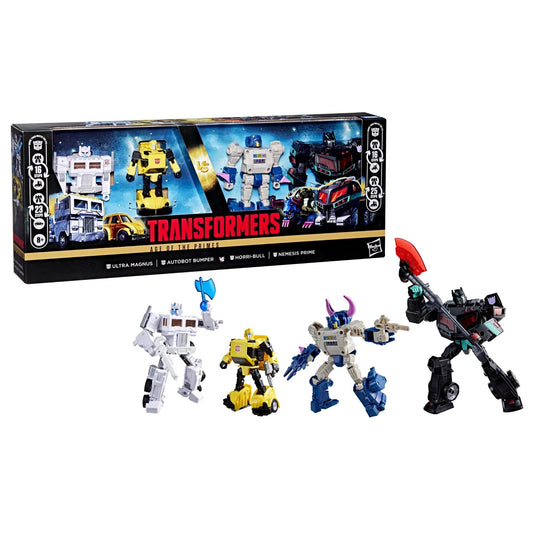 Transformers - Age Of The Primes: Autobot vs Decepticon 4-Pack