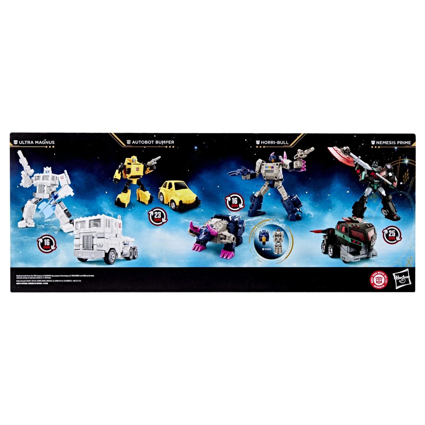 Transformers - Age Of The Primes: Autobot vs Decepticon 4-Pack