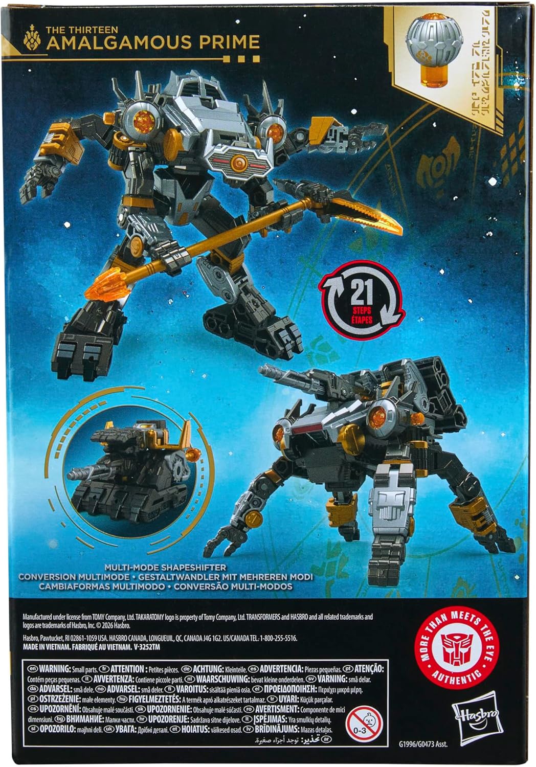 Transformers Age of the Primes Voyager Class - The Thirteen Amalgamous Prime