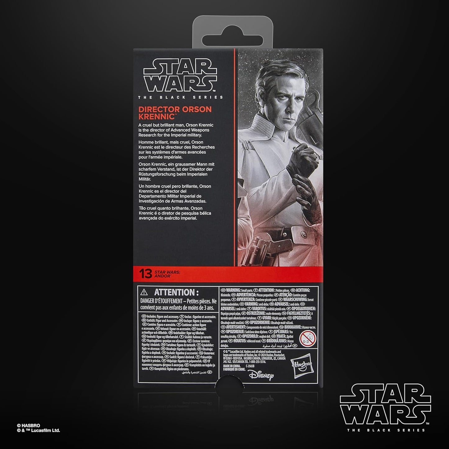 Star Wars Black Series - Andor #13 Director Orson Krennic