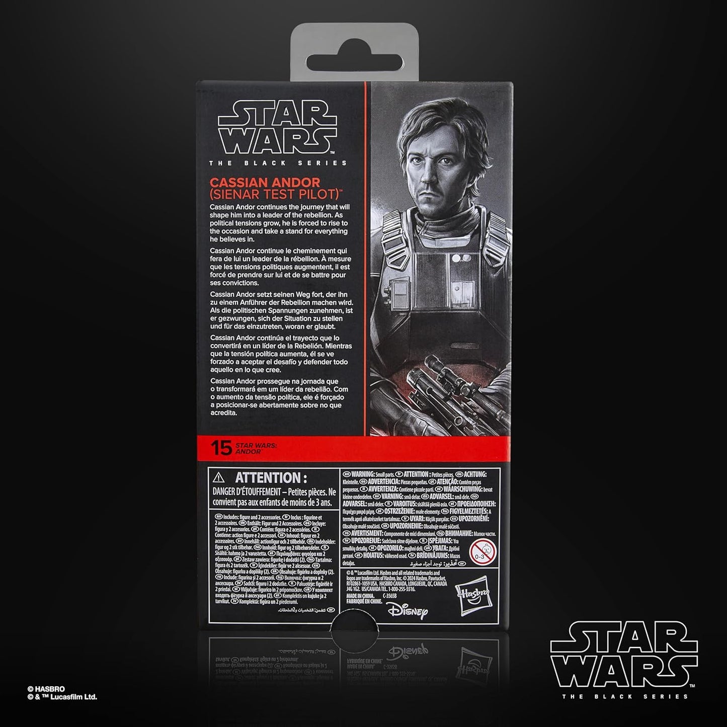 Star Wars Black Series - Andor #15 Cassian Andor (Sienar Test Pilot)