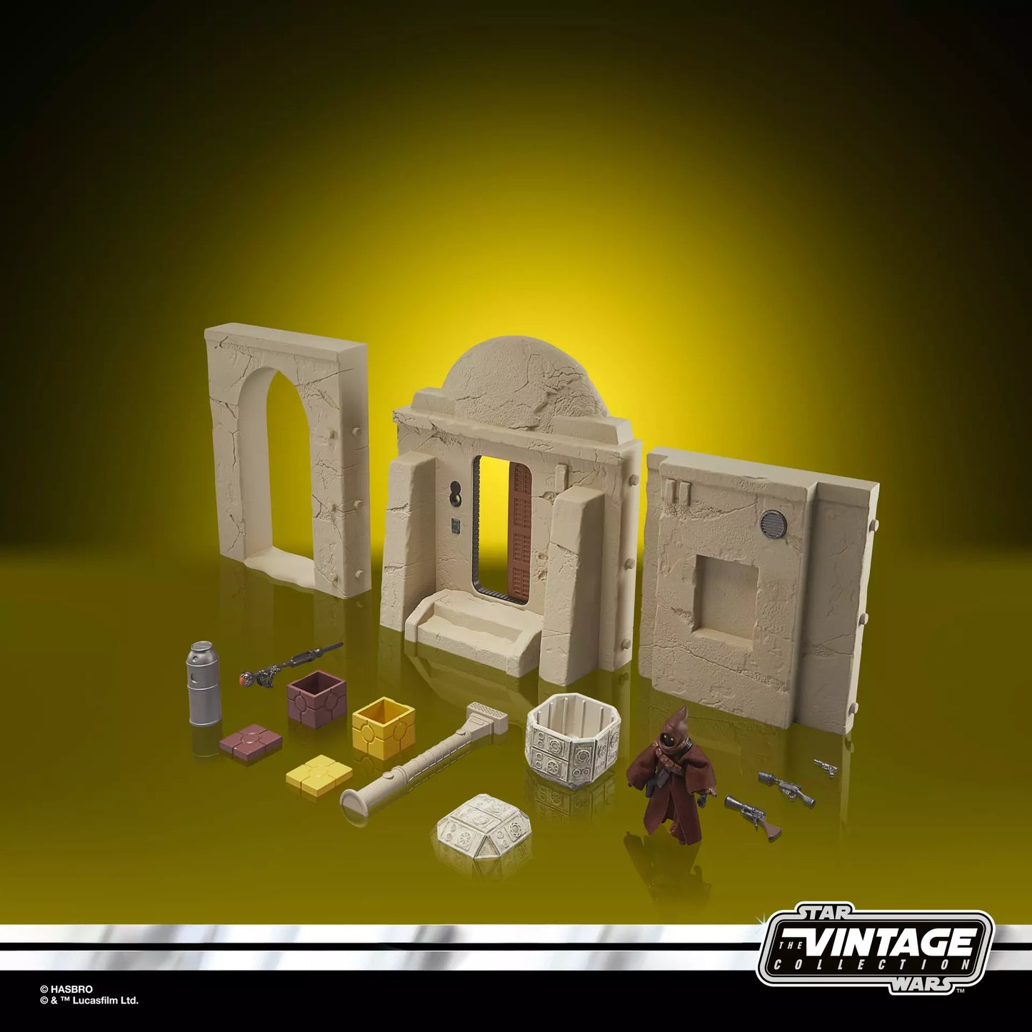 Star Wars - Vintage Collection Streets of Mos Eisley Playset with Jawa (Mos Eisley)