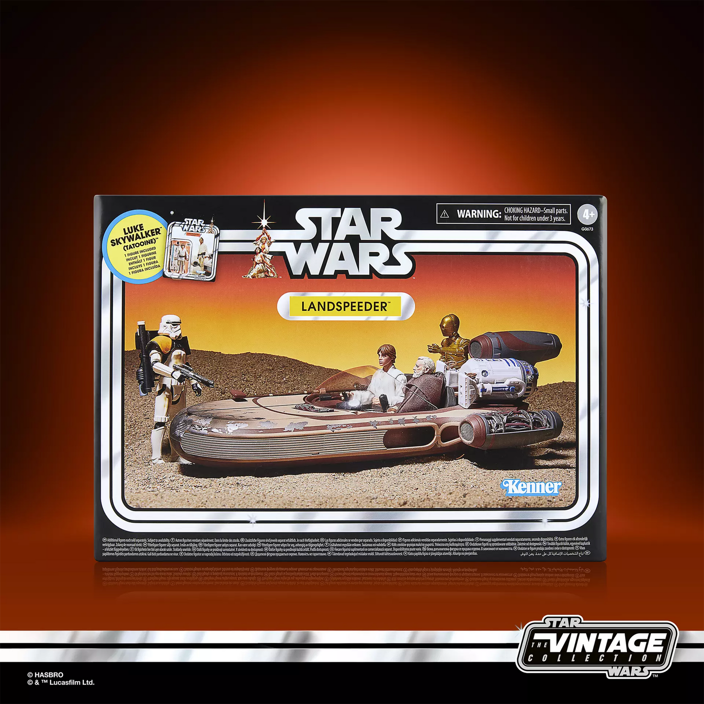 Star Wars - Vintage Collection Landspeeder with Luke Skywalker (Tatooine)