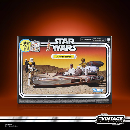Star Wars - Vintage Collection Landspeeder with Luke Skywalker (Tatooine)
