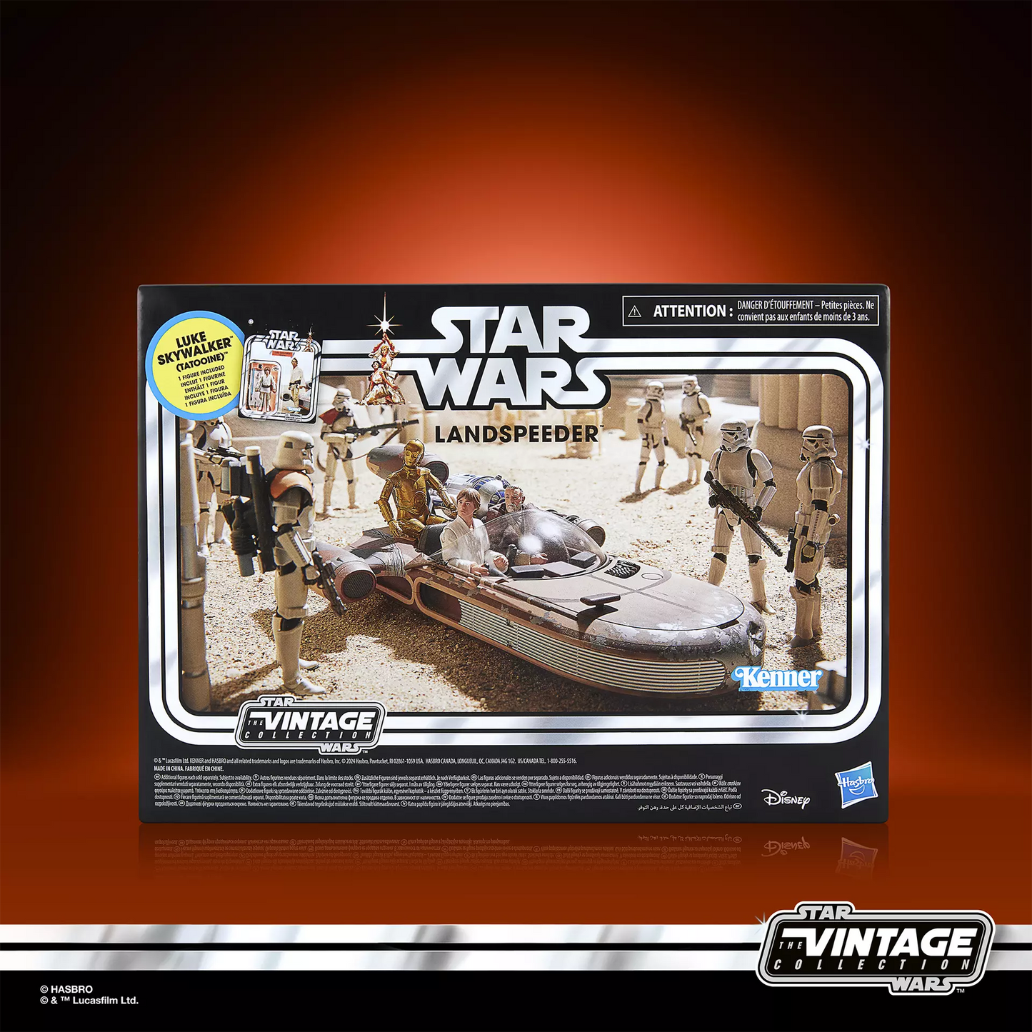 Star Wars - Vintage Collection Landspeeder with Luke Skywalker (Tatooine)