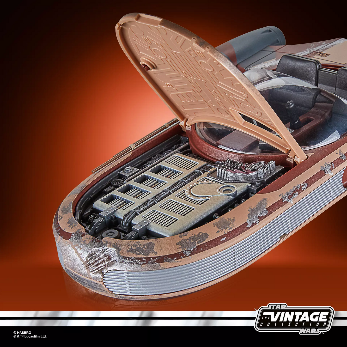 Star Wars - Vintage Collection Landspeeder with Luke Skywalker (Tatooine)