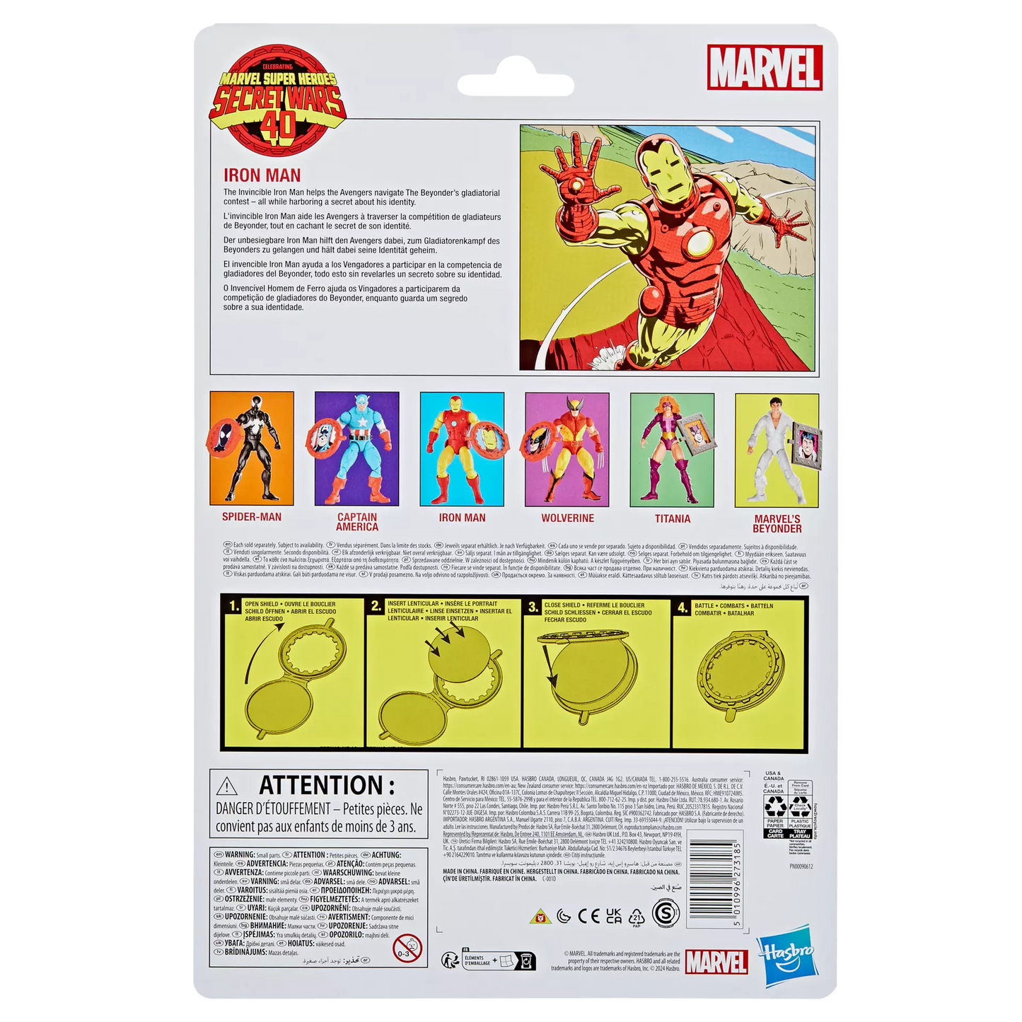 Marvel Legends Series Secret Wars Iron Man