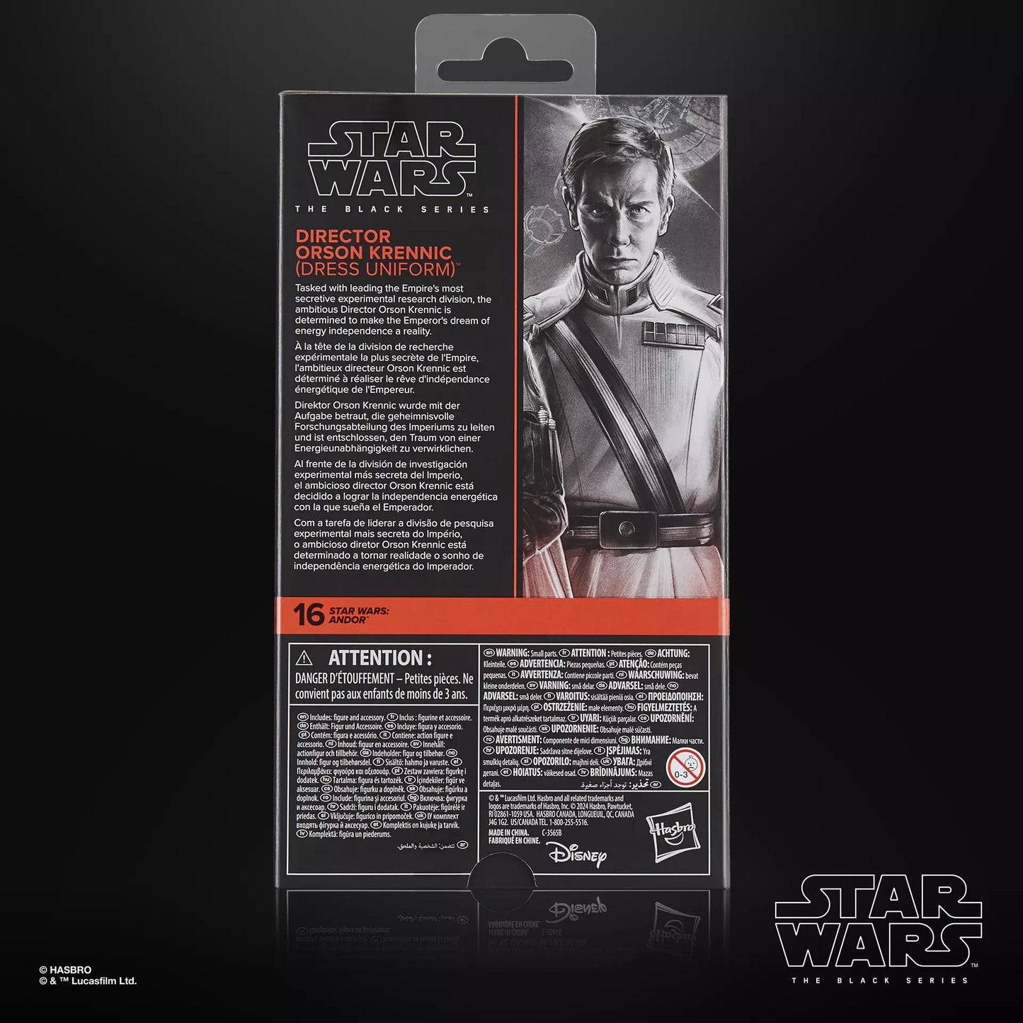 Star Wars Black Series - Andor #16 Director Orson Krennic (Dress Uniform)