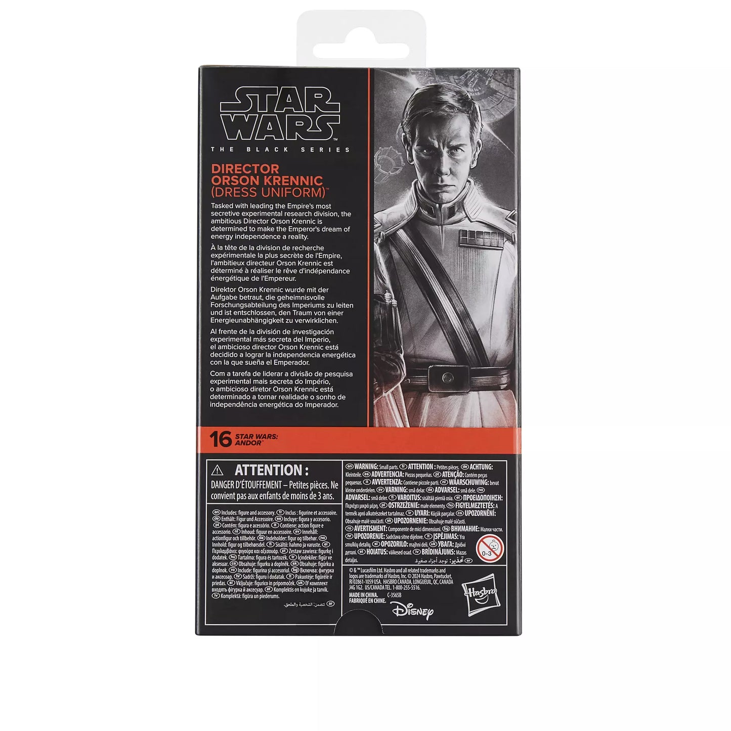 Star Wars Black Series - Andor #16 Director Orson Krennic (Dress Uniform)