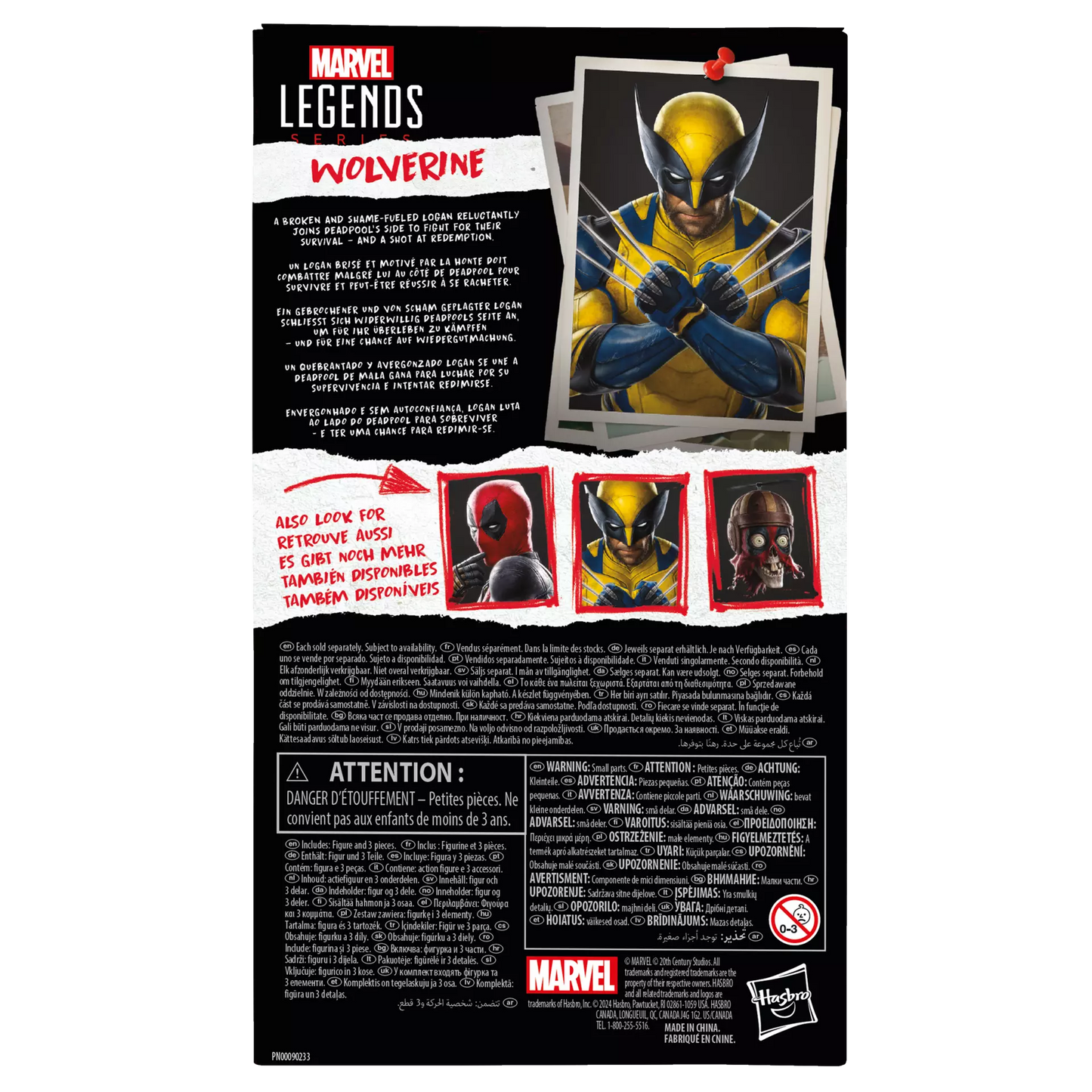 Marvel Legends Series Wolverine (Deadpool & Wolverine)