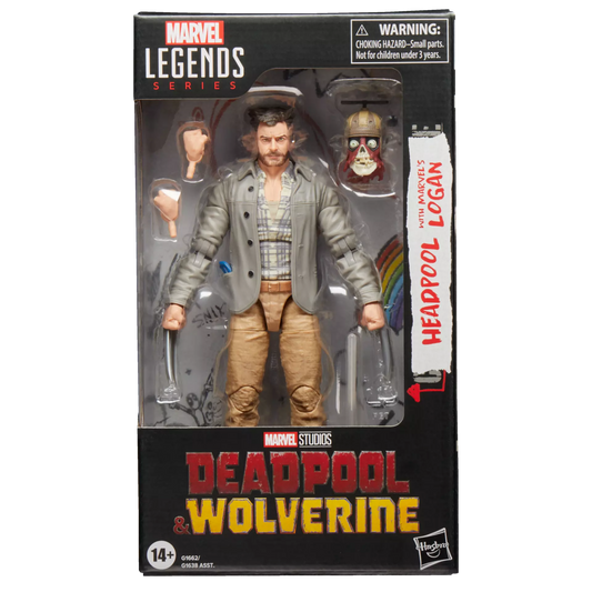 Marvel Legends Series Headpool with Marvel's Logan (Deadpool & Wolverine)