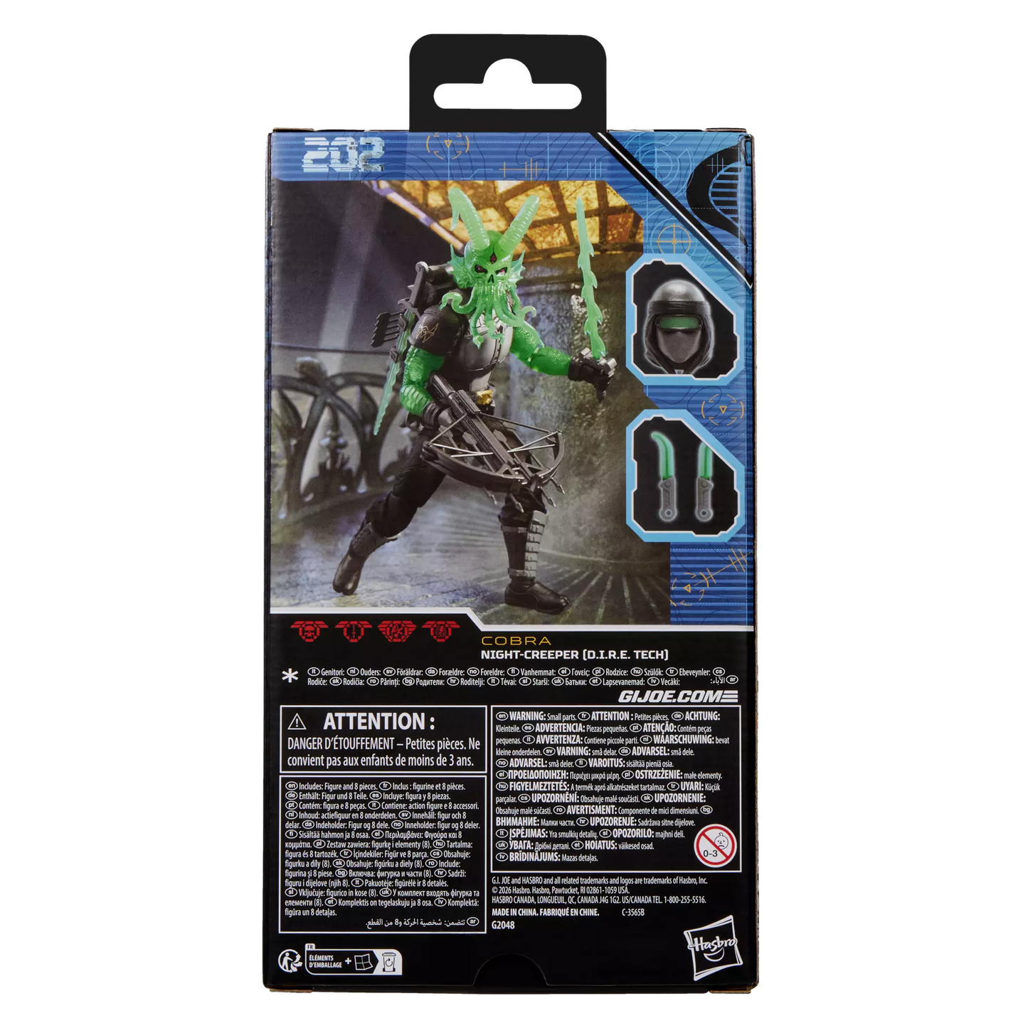 G.I. Joe - Classified Series #202 Night-Creeper (D.I.R.E. Tech)