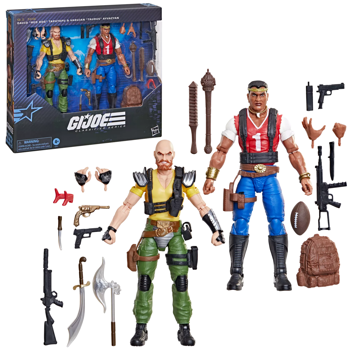 G.I. Joe - Classified Series #193 David "Red Dog" Taputapu & Varujan "Taurus" Ayvazyan