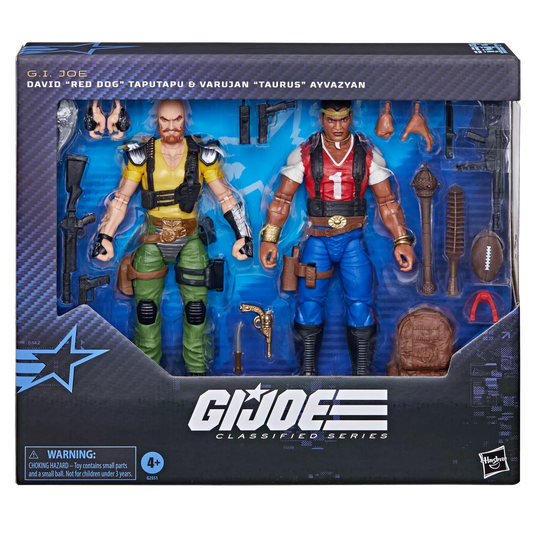 G.I. Joe - Classified Series #193 David "Red Dog" Taputapu & Varujan "Taurus" Ayvazyan