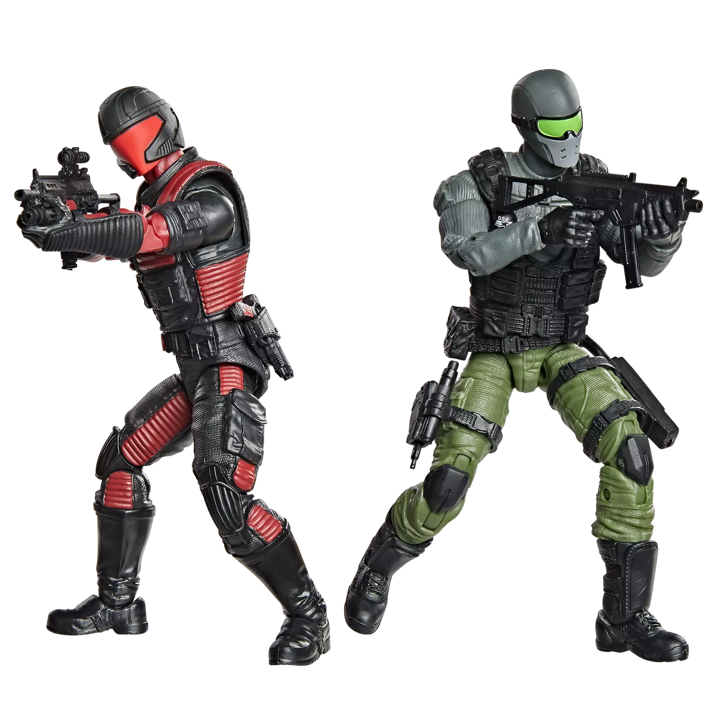 G.I. Joe - Classified Series #218 Snake Eyes & Varmint ATV Vs. Stealth Viper & Cobra Stealth Flight Pod (Trubble Bubble)