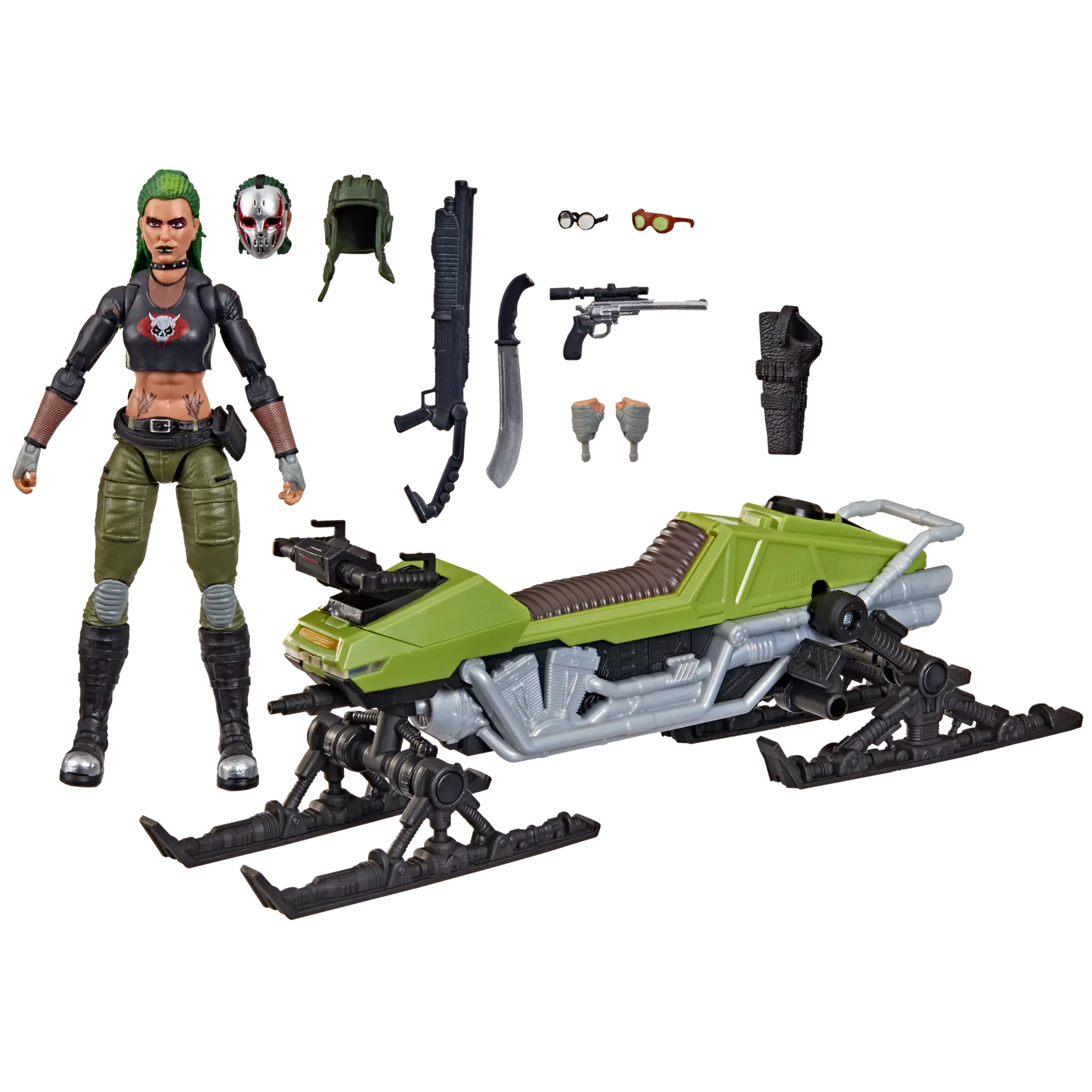 G.I. Joe - Classified Series #194 Zanya & Dreadnok Chameleon (Swamp Skier) Vehicle