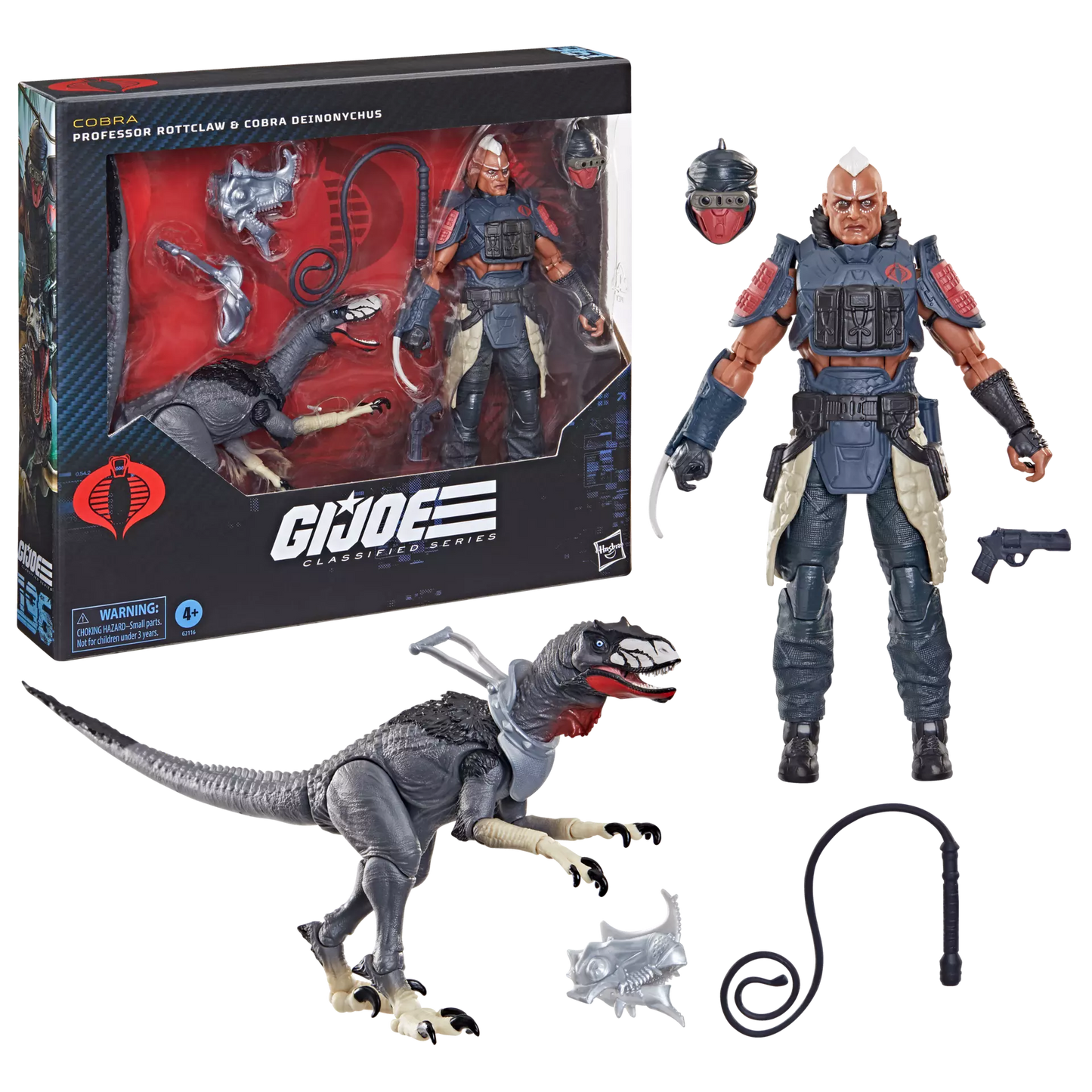 G.I. Joe - Classified Series #196 Professor Rottclaw & Cobra Deinonychus