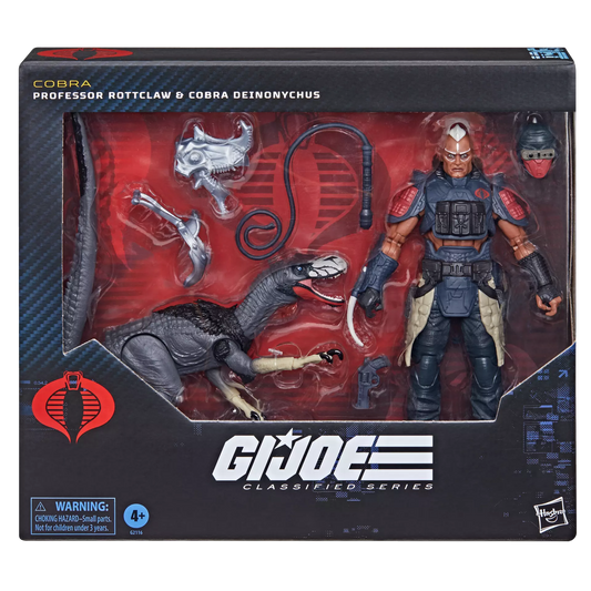 G.I. Joe - Classified Series #196 Professor Rottclaw & Cobra Deinonychus