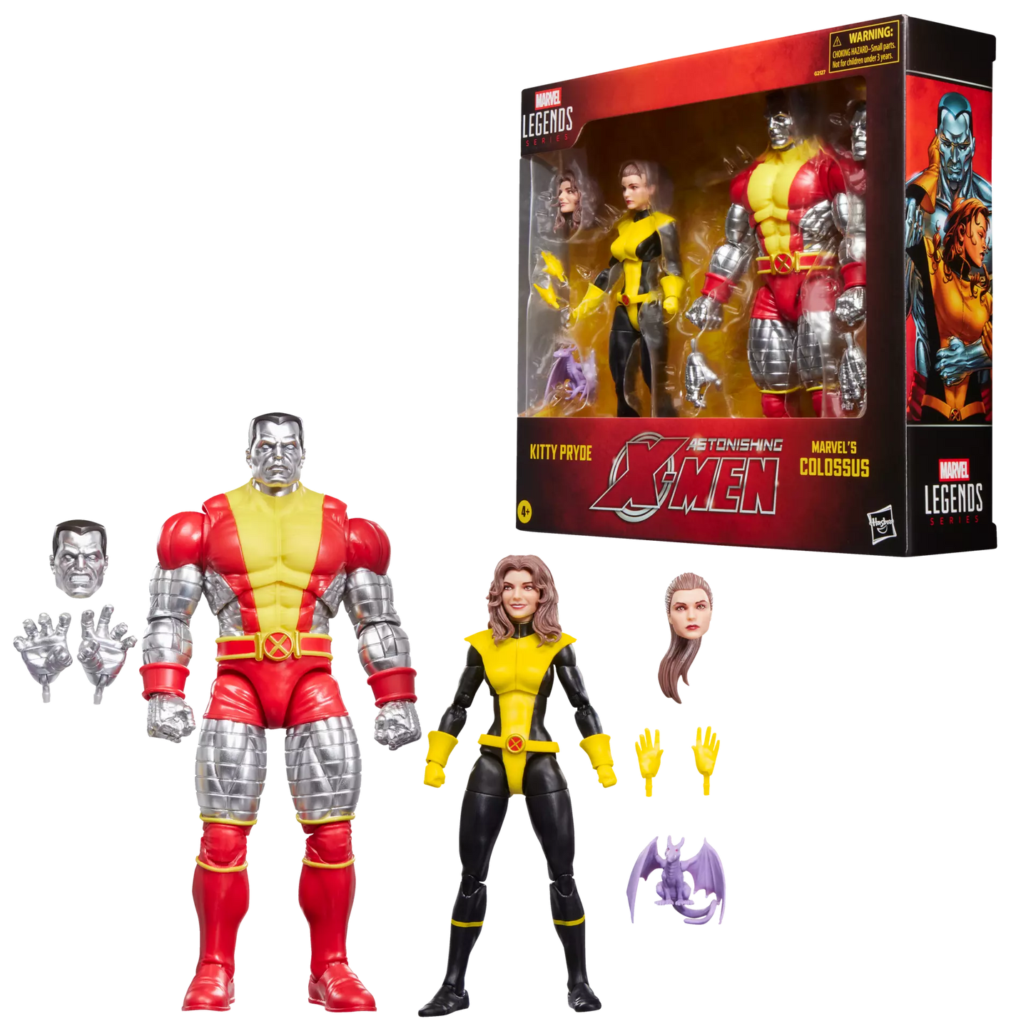 Marvel Legends Series X-Men Kitty Pryde & Marvel's Colossus Action Figure Two-Pack