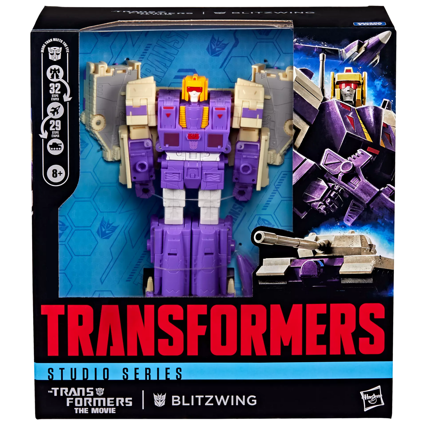 Transformers: Studio Series Leader Class Blitzwing (1986 Movie)