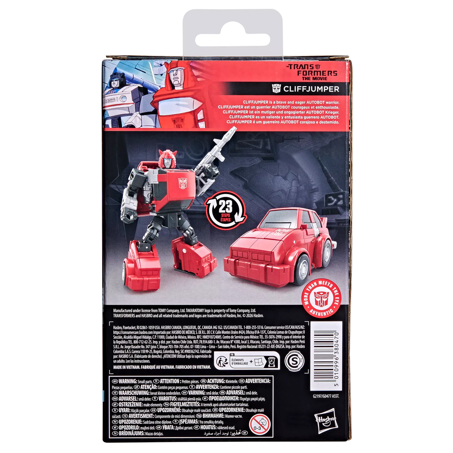 Transformers Studio Series Deluxe Class Cliffjumper | The Transformers: The Movie