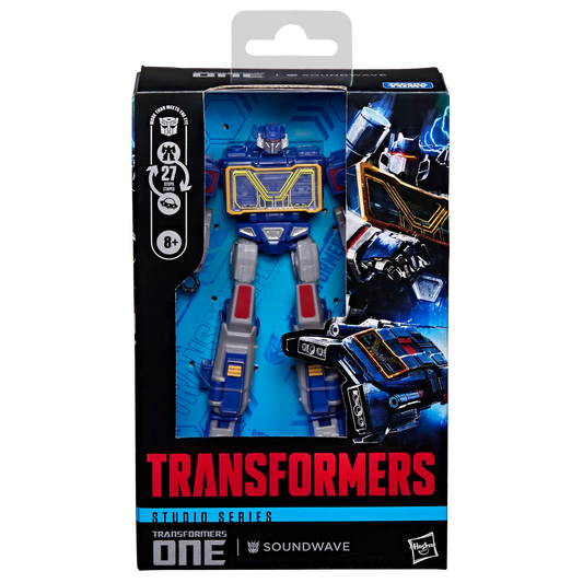 Transformers Studio Series Deluxe Class Soundwave | Transformers: ONE
