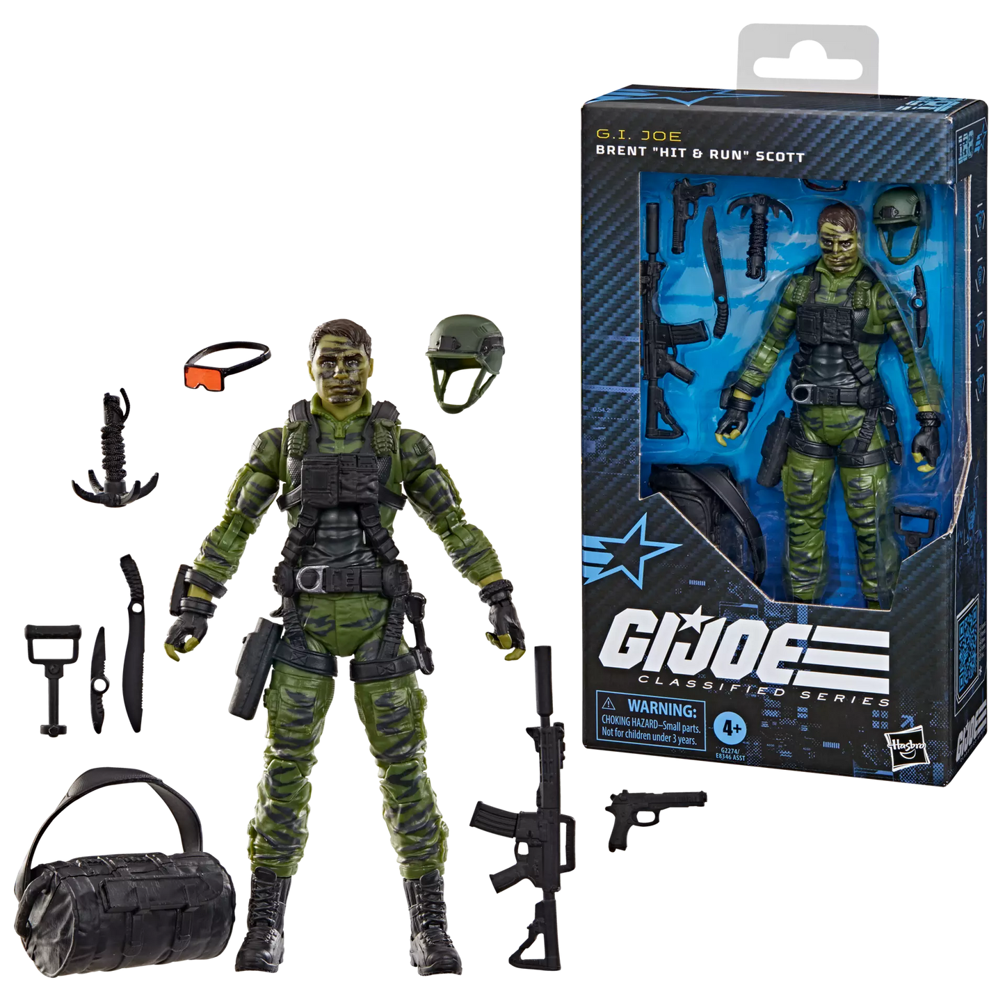 G.I. Joe Classified Series #188 Brent "Hit & Run" Scott