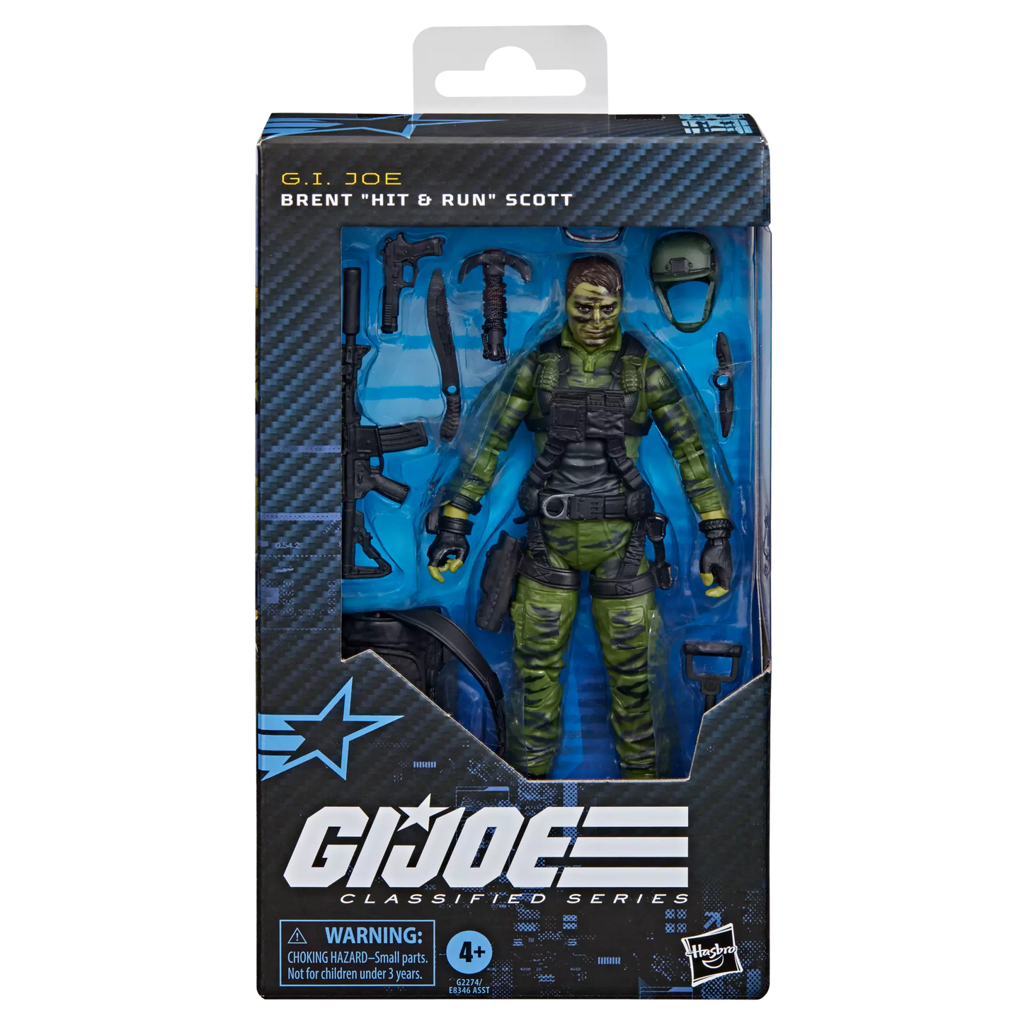 G.I. Joe Classified Series #188 Brent "Hit & Run" Scott