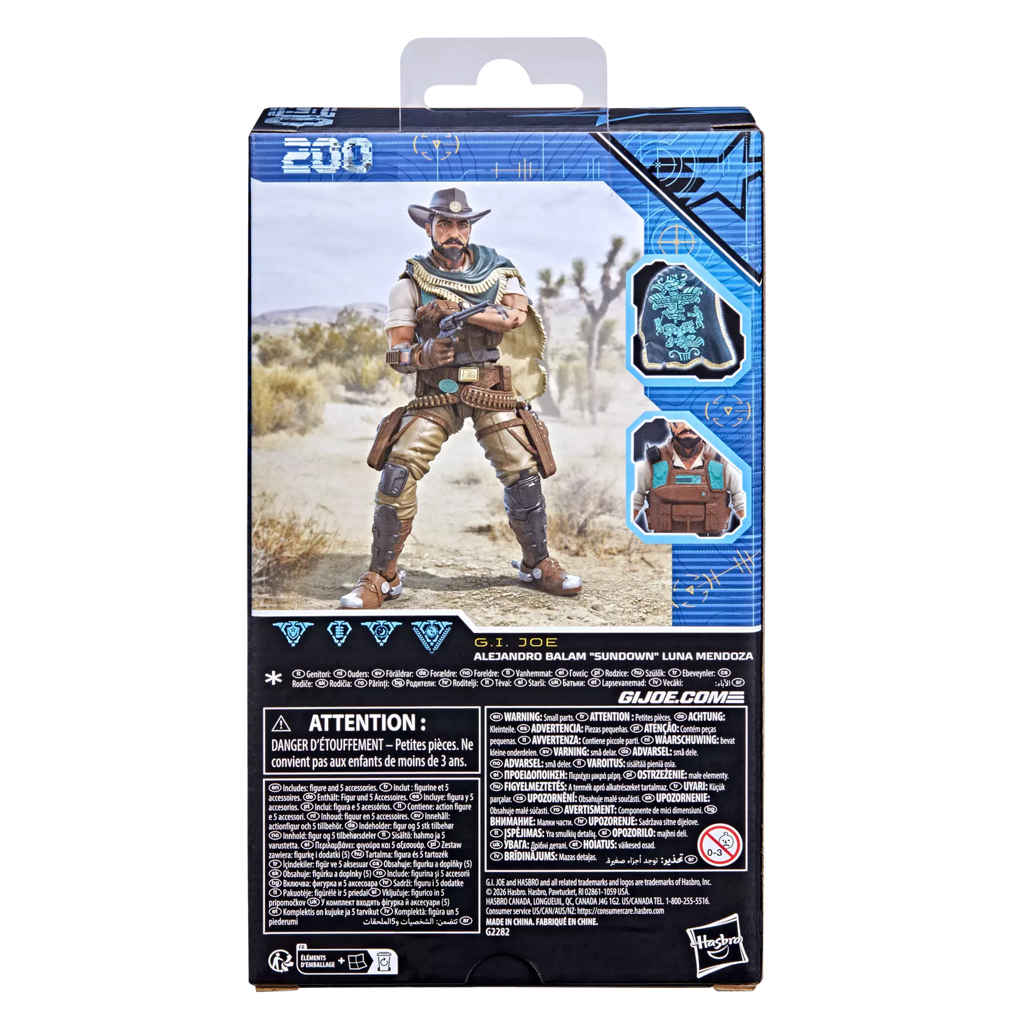 G.I. Joe - Classified Series #200 Alejandro Balam "Sundown" Luna Mendoza