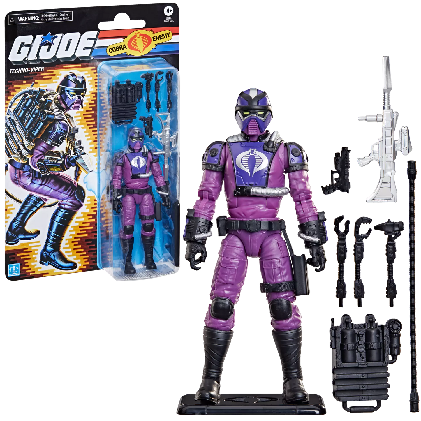 G.I. Joe - Classified Series Retro Cardback Techno-Viper