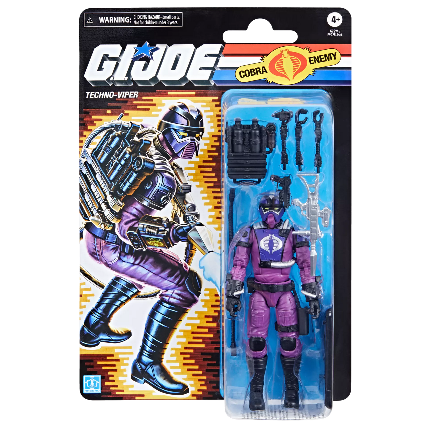 G.I. Joe - Classified Series Retro Cardback Techno-Viper