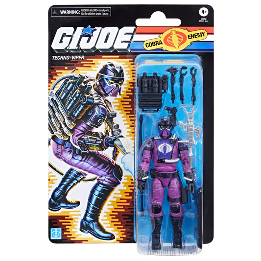 G.I. Joe - Classified Series Retro Cardback Techno-Viper