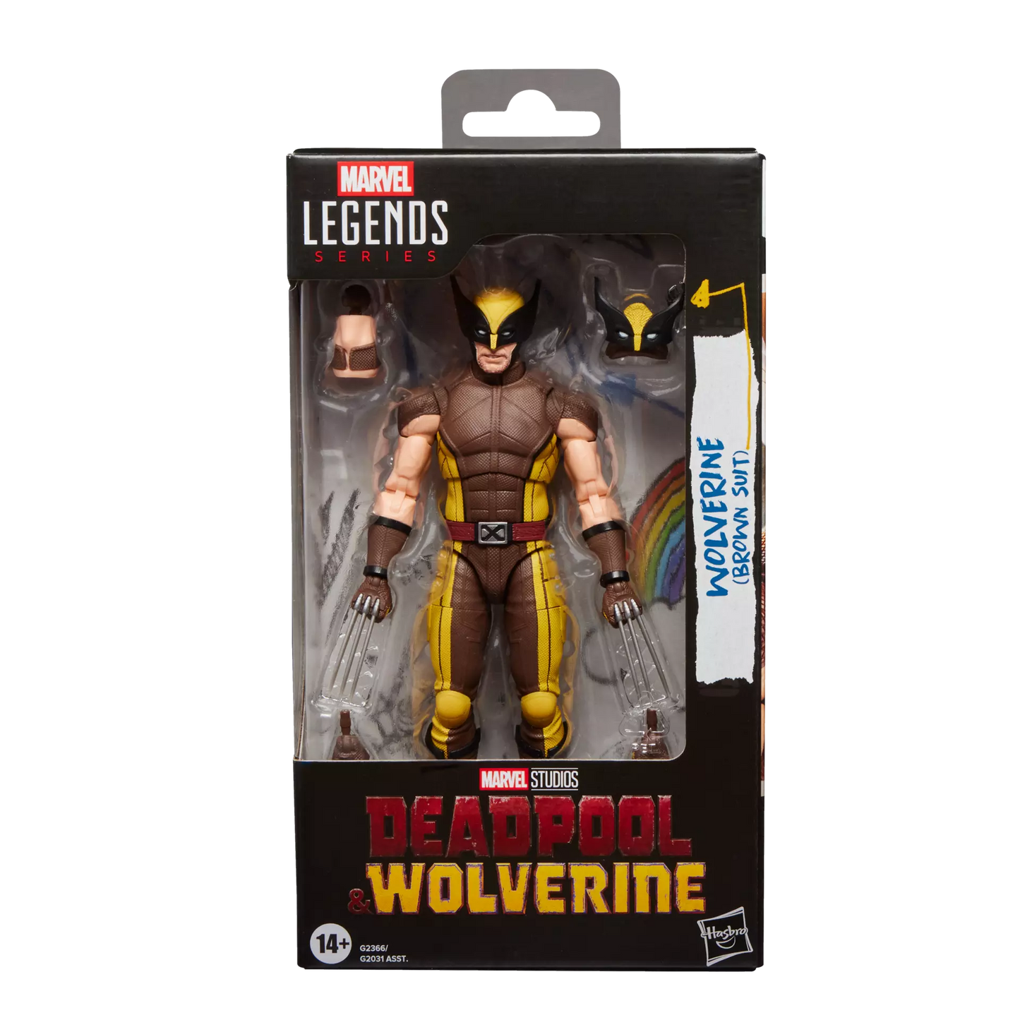 Marvel Legends Series Brown Suit Wolverine (Deadpool & Wolverine)