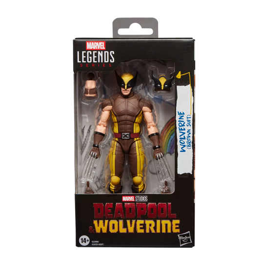 Marvel Legends Series Brown Suit Wolverine (Deadpool & Wolverine)