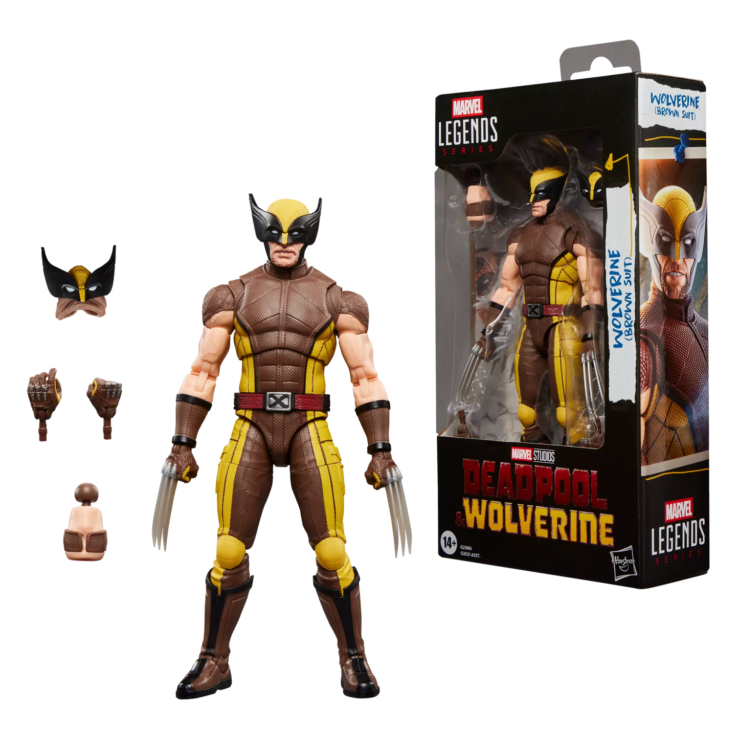 Marvel Legends Series Brown Suit Wolverine (Deadpool & Wolverine)